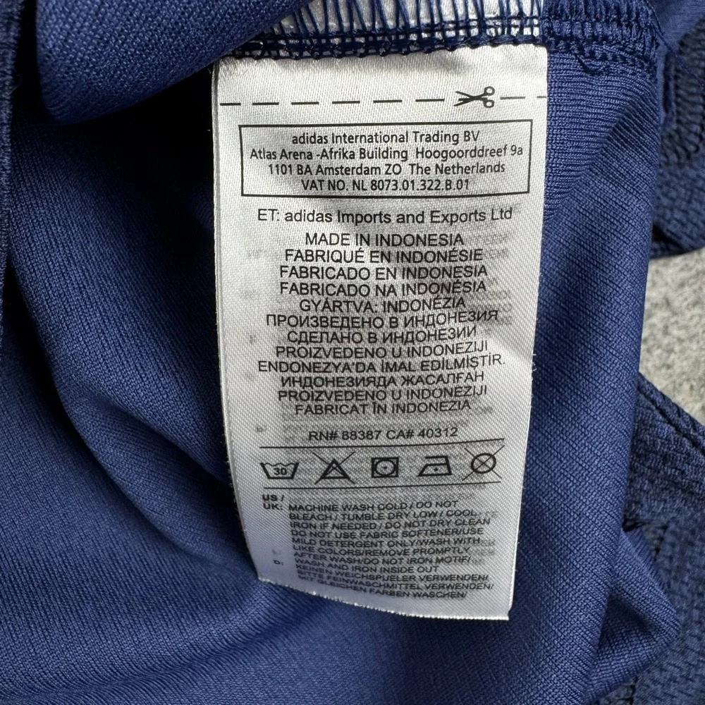 Adidas Climalite T-Shirt Tee Blue Mens Large L